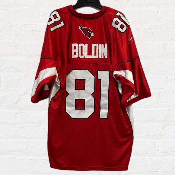 Vintage Reebok Arizona Cardinals Jersey Anquan Boldin #81 Men’s Sz XXL - Picture 2 of 3